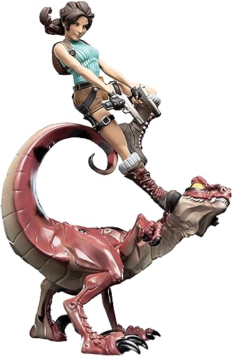 Weta Workshop Tomb Raider - Figura de Mini Epics Lara Croft & Raptor (24 cm)