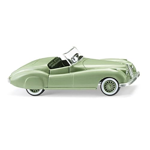 Wiking 080104 Jaguar XK 120 - Modelo en miniatura 1:87, color verde pálido