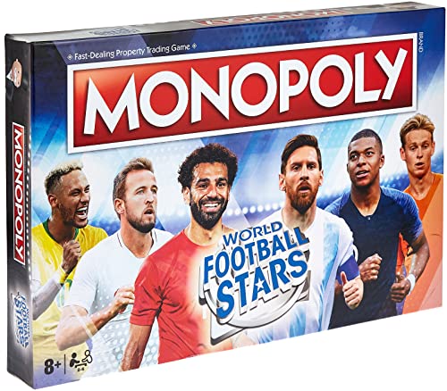 Winning Moves WM01927-EN1-6 World Football Stars Monopoly Juego de Mesa