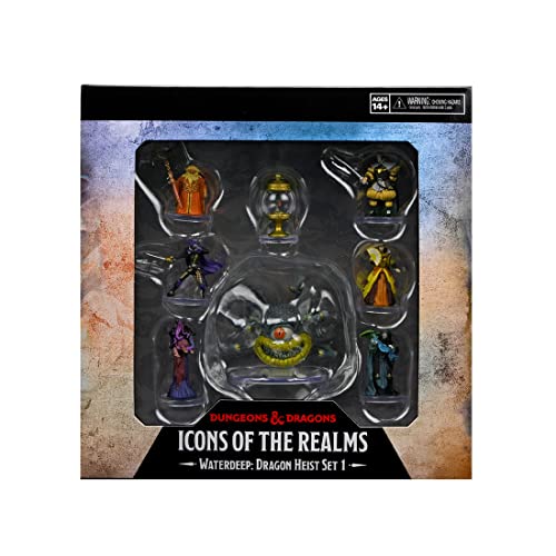 WizKids D&D: Icons of The Realms: Waterdeep Dragonheist Box Set 1