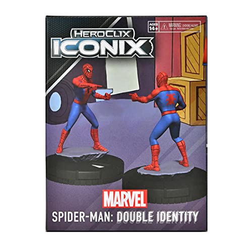 Wizkids Marvel HeroClix Iconix: Spider-Man Double Identity