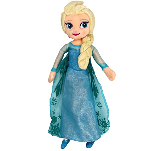 WKxinxuan Peluches Elsa, Frozen 2 Elsa Peluche, 40 cm Juguetes de Muñeco Princesa Elsa, Dibujos Muñeca el Adecuado para Amigos, Niñas, Regalos de Cumpleaños de Navidad