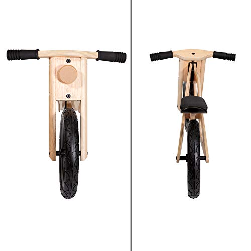 WOOMAX - Bici sin pedales en madera modelo Classic 12" (ColorBaby 85374)