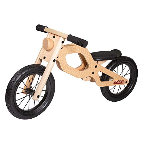 WOOMAX - Bici sin pedales en madera modelo Classic 12" (ColorBaby 85374)