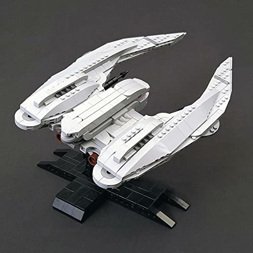 YANYUESHOP Juego de construcción de Nave Espacial Technic, 660 Piezas MOC-85569 MK II Cylon Raider-Minifig Scale Starfighter Starship, Juguete de Nave Espacial Compatible con Lego
