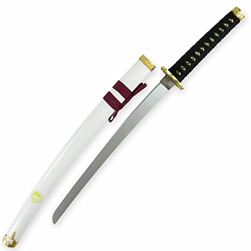 YU-FEI Anime Samurai Sword, Touken Ranbu Online Satfish Otoshiro Samurai Sword Ama De Arma(Size:54cm)