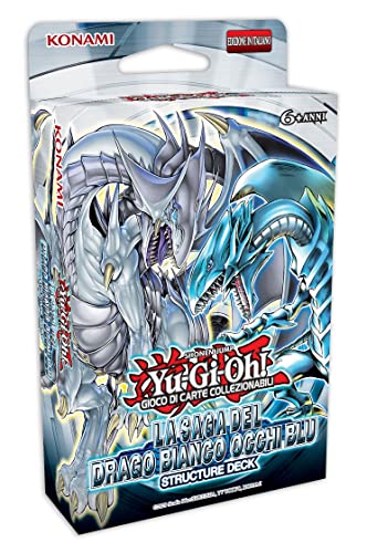 YU-GI-OH! Trading Card Game Structure Deck - Saga del Dragón Blanco Ojos Azules - ITA - 6+ años