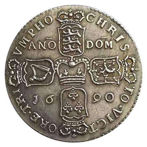 YunBest 1690 Monedas antiguas de Irlanda romana talladas - Caballero Europa Monedas Viejas Conmemorativas Challenge + Bolsa de regalo KaiKBax para papá/marido BestShop