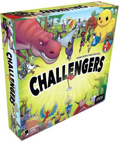 Z-Man Games - Challengers - Juego de Cartas en Español