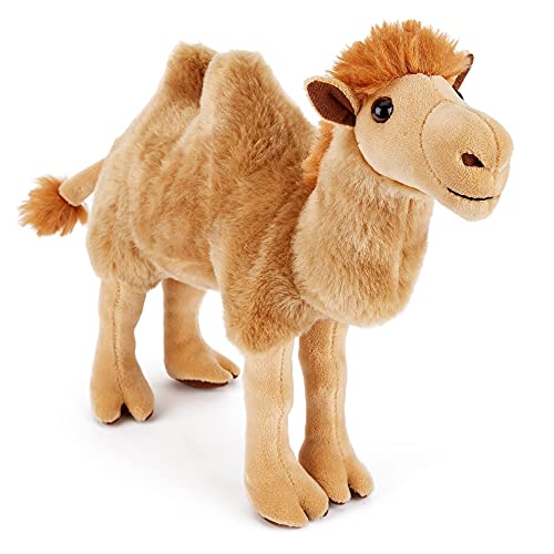 Zappi Co Camello bactriano de Peluche para niños (10" / 25cm) Peluche de la colección de Animales Safari