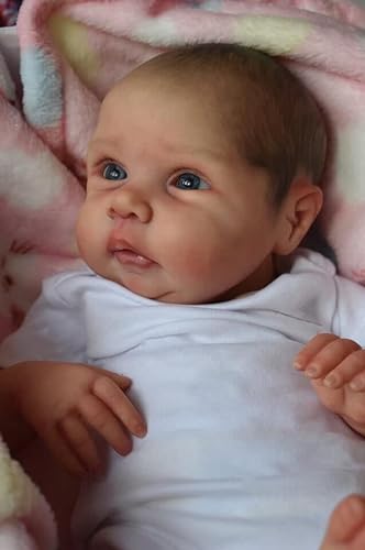 Zero Pam - Muñecas Reborn - Muñeca de bebé recién nacido de 51 cm con cuerpo suave y realista, con chupete