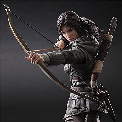 zhuang Tomb Raider Laura Estatua PVC Colección Modelo Muñeca Regalo Anime Personaje De Dibujos Animados Modelo Decoración 28 Cm