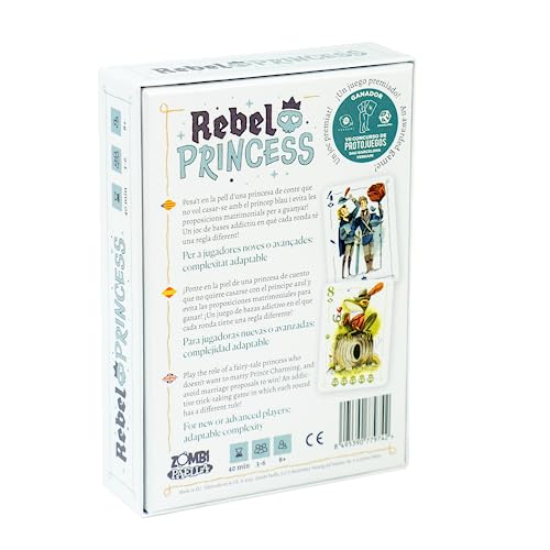 Zombi Paella Rebel Princess Juego de Cartas