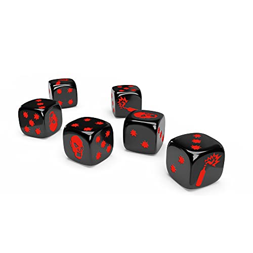 Zombicide 2nd Edition Special Black and White Dice