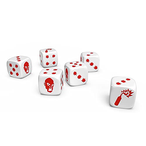 Zombicide 2nd Edition Special Black and White Dice