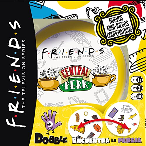 Zygomatic Dobble Friends-Juego de Mesa en Español, a partir de 6 años. [Exclusivo Amazon] (DOBFI01ESPT)
