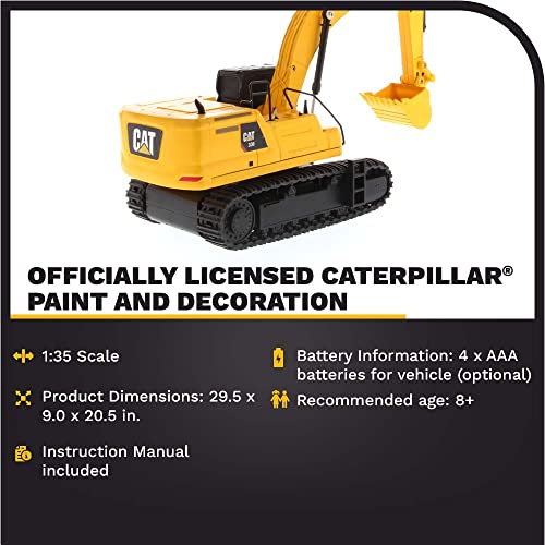 1:35 RC Cat 336 Excavator - Excavadora (B/O -Funciona con Pilas) (37023001)