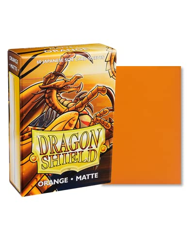 2 x 60 fundas japonesas Dragon Shield (color: naranja mate) + Heartforcards® protección de envío