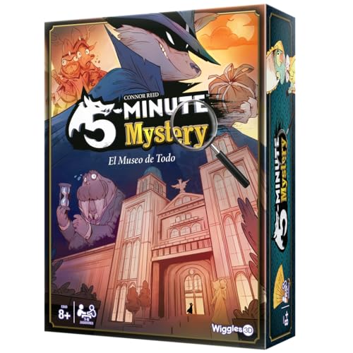 3D Wiggles 5 Minute Mystery Juego de Mesa en Español