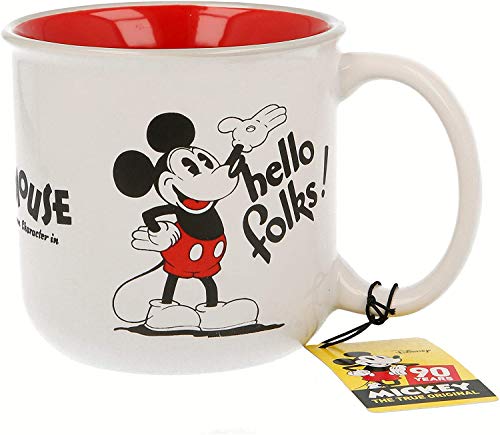 9960; Taza cerámica Disney Mickey Mouse; Taza Desayuno; Capacidad 400 ml;