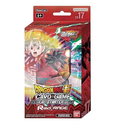Abysse Corp Deck de arranque Dragon Ball Super Card Game SD17 – Red Rage – Versión francesa JCCDBS126