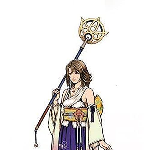 Accesorios de cosplay para Final Fantasy Ⅹ, YUNA Cosplay PVC Staff/Magic wand Model, Collectibles y regalos para los amantes de los juegos de anime (180cm)