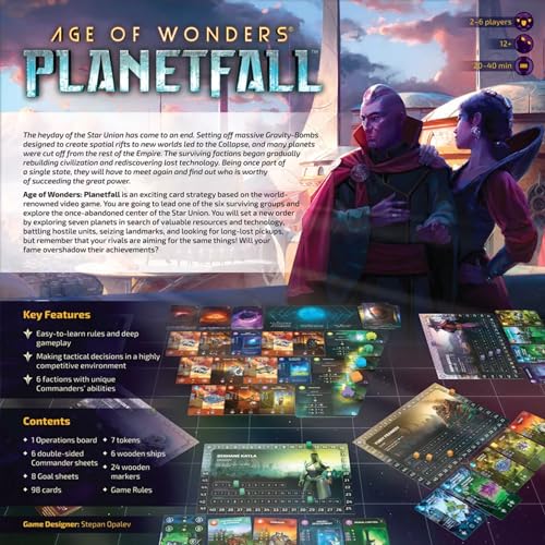 Age of Wonders Planetfall - Juego de mesa