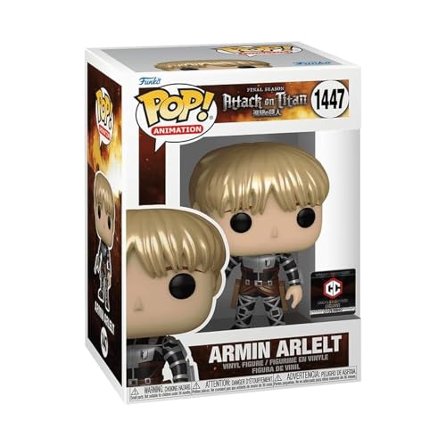 All Pop! Animation: Attack on Titan S5 - Armin Arlelt (MT) (Exc) - Figura de Vinilo Coleccionable - Idea de Regalo - Mercancía Oficial - Juguetes para niños y Adultos - Fans de la TV - Figura Modelo