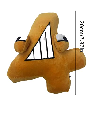 Alphabet lore peluche, muñeca de almohada de peluche de la serie digital 20cm / 7.87in, adecuada para la educación de iluminación infantil, elección niñas para el cumpleaños de Navidad de Halloween
