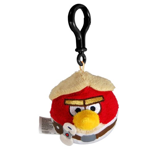 Angry Birds Star Wars felpa Backback Clip On: Luke Skywalker / Angry Birds Star Wars voluminosos clip de la mochila: Luke Skywalker (jap?n importaci?n)
