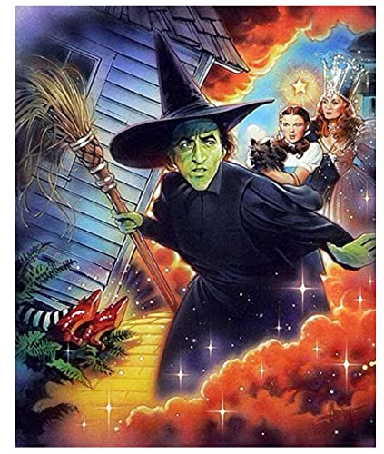 ANSNOW Jigsaw Puzzle 1000 Piezas Película The Wizard of Oz Posters Juego de Descompresión para Adultos Juego Clásico Puzzle 38 * 26Cm