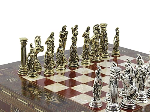 Antochia Crafts Juego de ajedrez para 2 jugadores personalizado de 11 pulgadas, juego de ajedrez personalizado, idea de regalo para hijo, marido, padre para cumpleaños, aniversario, Navidad