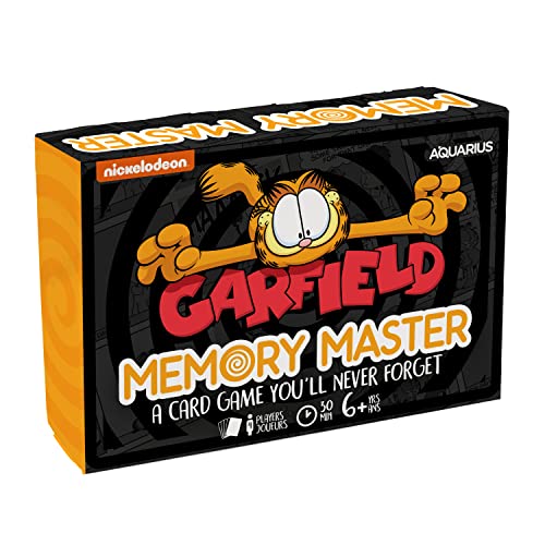 AQUARIUS - Juego de cartas Garfield Memory Master