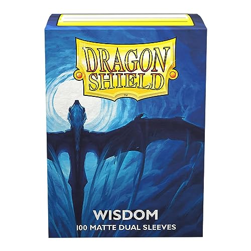 Arcane Tinmen Dragon Shield 15057 Dual Matte: Wisdom 100 Count Standard Size Sleeves