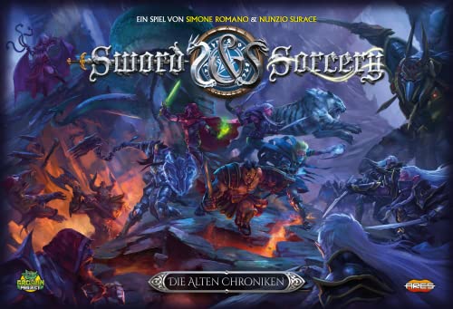 Ares Games Asmodee ARGD0190, Sword y Sorcery, Die Alten Chroniken, Expertenspie, Dungeon Crawler, 1-5 Jugadores, a Partir de 13 años, 60 Minutos + en alemán