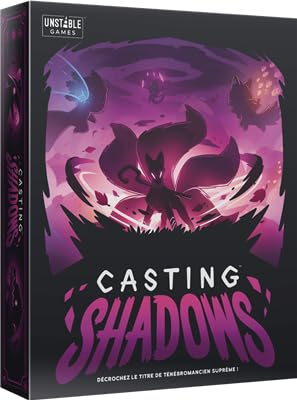 Asmodée Casting Shadows - Juego de mesa de 2 a 4 jugadores, 10 años y más, versión francesa