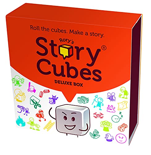 Asmodee Cubos de Historia: Caja de Lujo (Contenido £39 RRP) | Juego de Dados | A Partir de 6 años | 1+ Jugadores | Tiempo de Juego de 20 Minutos