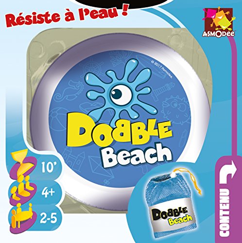 Asmodee - DOBBEAC01FR - Jeu - Dobble Beach