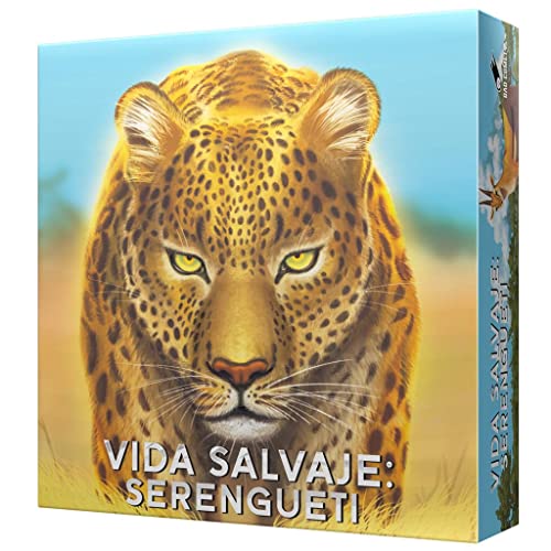 ASMODEE EDITIONS IBERICA S.L.U. Vida Salvaje: Serengeti - Juego de Mesa en Español, SRSTES001