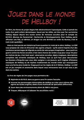 Asmodée Hellboy - Juego de rol, 2 jugadores, 14 años y más