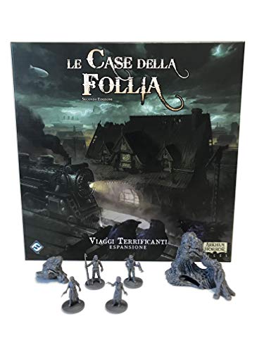 Asmodee Italia Le Case della Follia 2a Edición: Viajes Terrificadores, Juego de mesa, Color, 9406 , color/modelo surtido