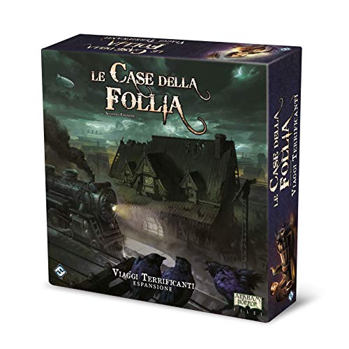 Asmodee Italia Le Case della Follia 2a Edición: Viajes Terrificadores, Juego de mesa, Color, 9406 , color/modelo surtido