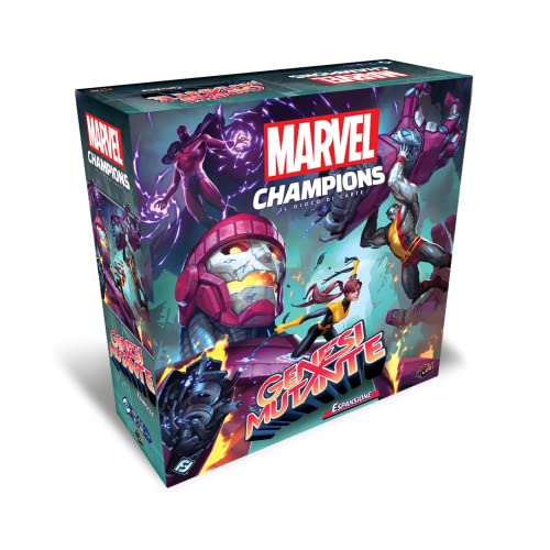 Asmodee - Marvel Champions, El Juego de Cartas: Génesis Mutante (Pack Campaña), Expansión, Edición en Italiano, MC32it