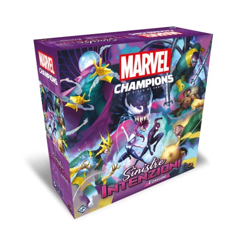 Asmodee - Marvel Champions, El Juego de Cartas: Intenciones Izquierdas, Pack Campaña, Expansión Juego de Cartas, Edición en Italiano, 9356