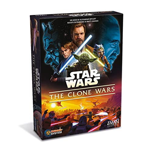 Asmodee - Pandemic Star Wars: The Clone Wars - Juego de Mesa, 1-5 Jugadores, más de 14 años, edición en Italiano