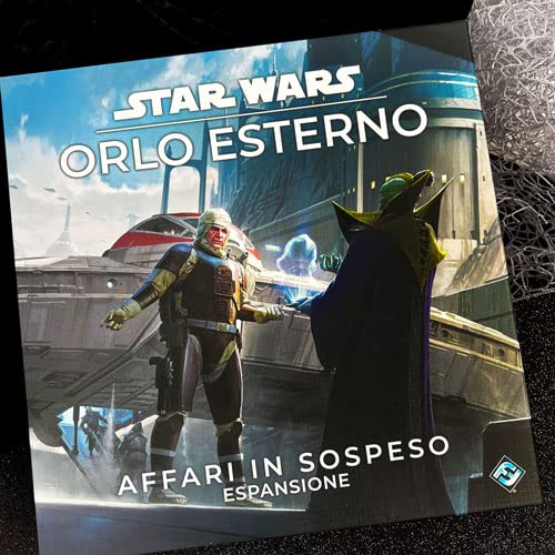 Asmodee - Star Wars Dobladillo Exterior: Negocios en suspensión, Expansión de Juego de Mesa, Edición en Italiano, 9096
