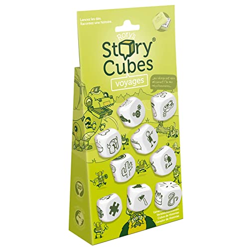 Asmodee Story Cubes: Viajes - Todas las versiones disponibles, Multilenguaje (ASMRSC03ML1)