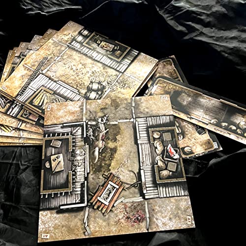 Asmodee - Zombicide: Undead or Alive - Juego de Mesa Colaborativo, 1-6 Jugadores, 14+ Años, Edición en Italiano