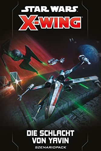 Atomic Mass Games Asmodee Star Wars: X-Wing 2ª Edición – La Batalla de Yavin | Escenario Pack | Mesa | 2 Jugadores | A Partir de 14+ años | 30-45 Minutos | Aleman