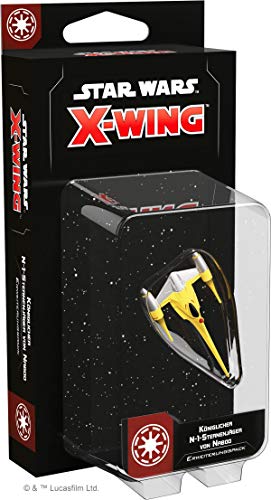 Atomic Mass Games- Star Wars SW: X-Wing 2.Ed. - Rey. Cazador de Estrellas N-1 Naboo, 6. Galaktische Republik (FFGD4131)